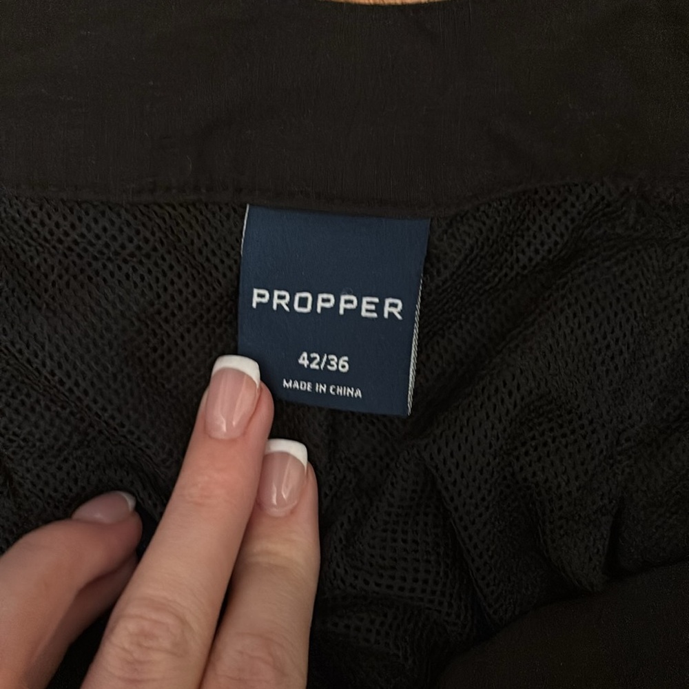 Propper black summer weight pants size 42 - Picture 2 of 4
